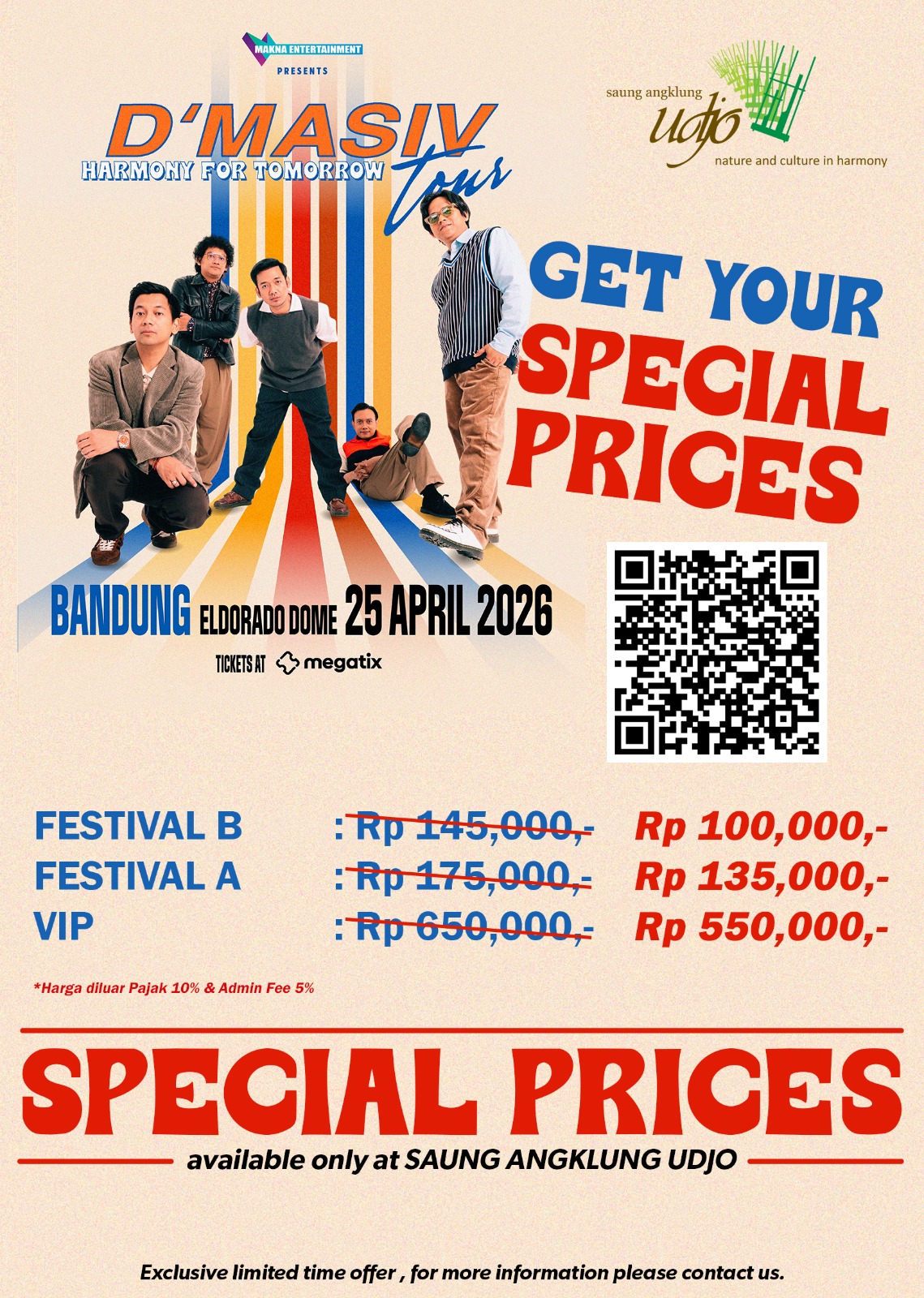 D'Masiv Harmony for Tomorrow Tour Bandung