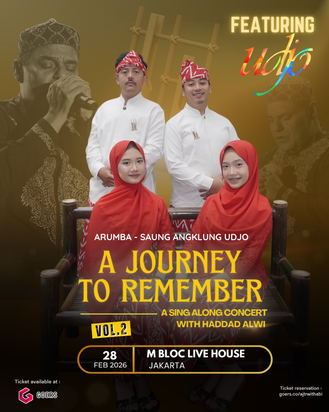 A Journey to Remember Vol. 2: Konser Sing Along Bersama Haddad Alwi di Saung Angklung Udjo - foto 2